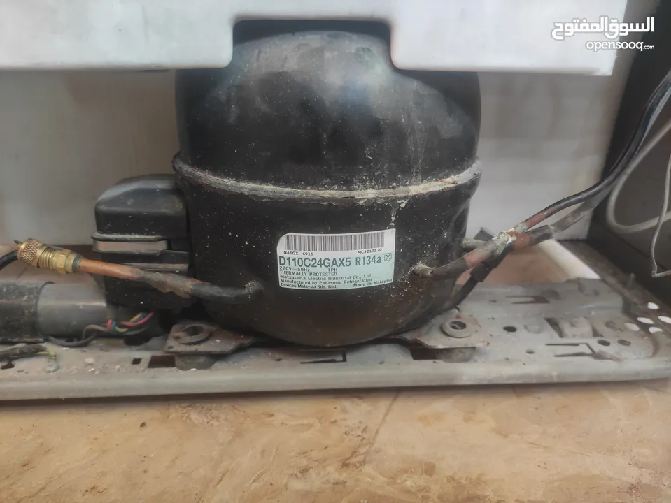 فريزر بلو ميرغ عامودي لون سلفر