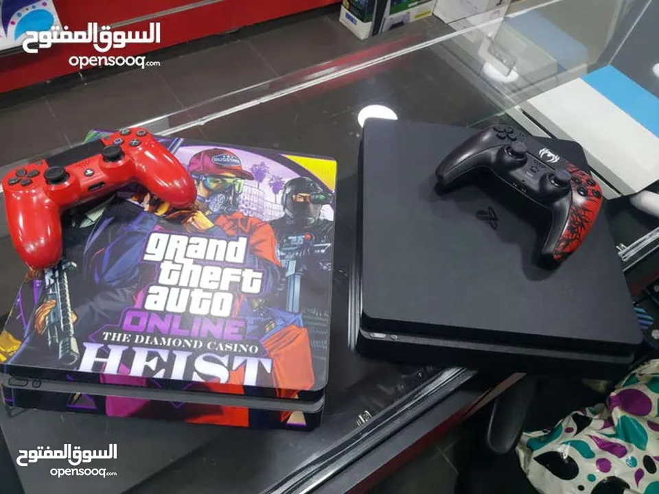 للبيع بلايستيشن فور سلم و فور الفات بأفضل لاسعار