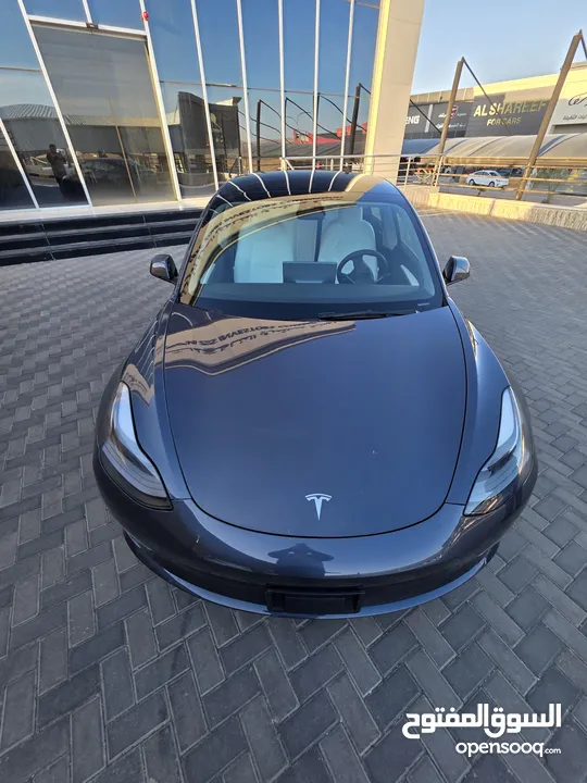 Tesla model 3 2023 ممشى قليل  فحص كامل أوتوسكور ق  B+(86)الوان مختلفه وداخلي ابيض او اسود واسعارر