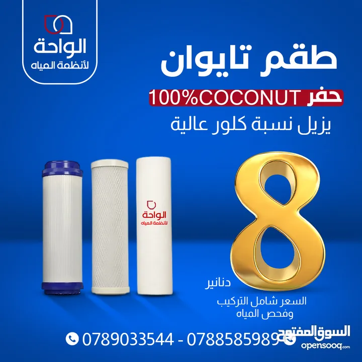 فلاتر ماء وقطع فلاتر