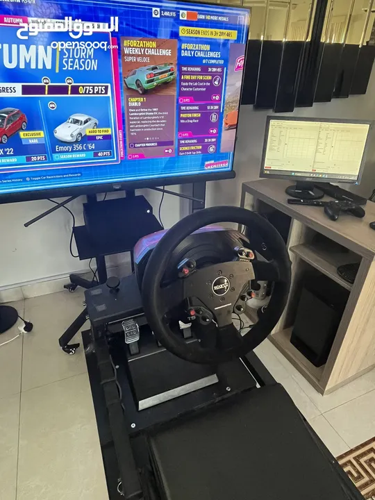 Racing Motion Simulator نظام حركي للقياده