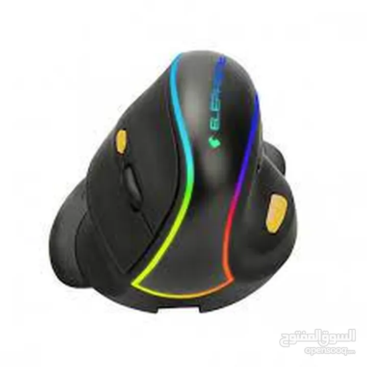 ماوس جيمنغ رهيب مضيئ رجب تصميم جديد   Elephant ELE M526  Mouse RGB Gaming Mouse