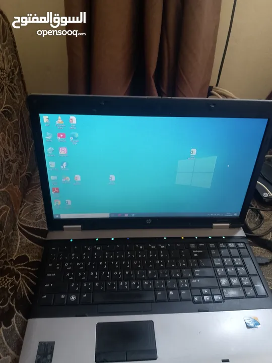 لابتوب hp بحالة جيدة استعمال شخصي للدراسة