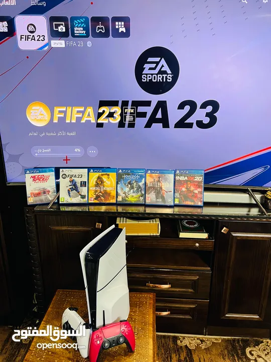 Playstation 5 Slim (Blueray)  بلاستيشن 5 سلم