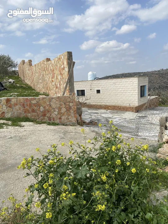 بيت ريفي مع مزرعة