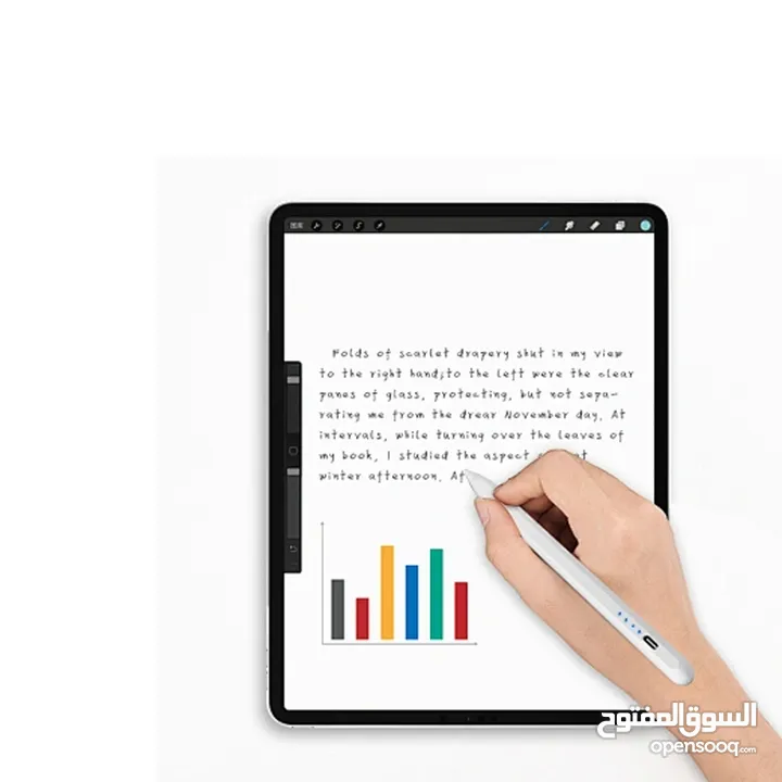 WiWU Palm Rejection Stylus pen for iPad Pencil E -NEW -MEAGByte