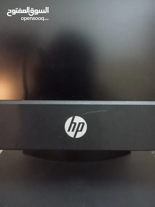 شاشة كمبيوتر نوع HP 24 انش full hd بحال الجديد للبيع