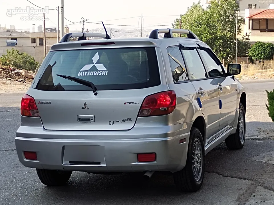 ميتسوبيشي آوتلاندر اوتوماتيك 2003 توب نظافة بسعرررر مميززز محرك 2400cc