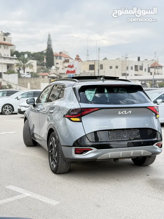 كيا سبورتاج GT Line ترخيص 2022 محرك 1600 هايبرد plug in/يقطع على الشحنه 65 كيلو متر  271 حصان