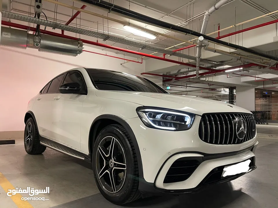 للبيع او البدل Mercedes-Benz GLC Coupe 200 2020 / محولة كت63 AMG بالكامل