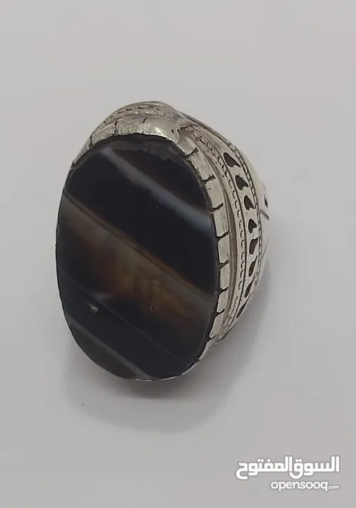خواتم فضه 929 احجار كريمه و أوزان اغلبها خواتم ايرانيه ثقيله..