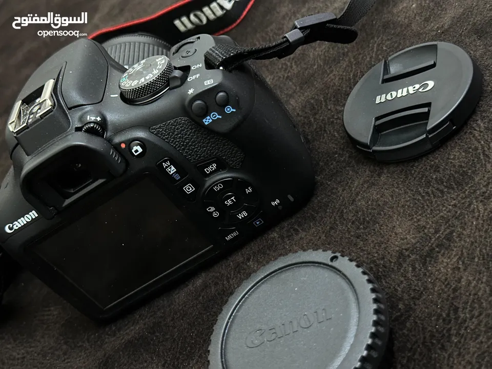 كاميرا Canon EOS 2000D بحالة الوكاله اتصور فيها 200 صوره