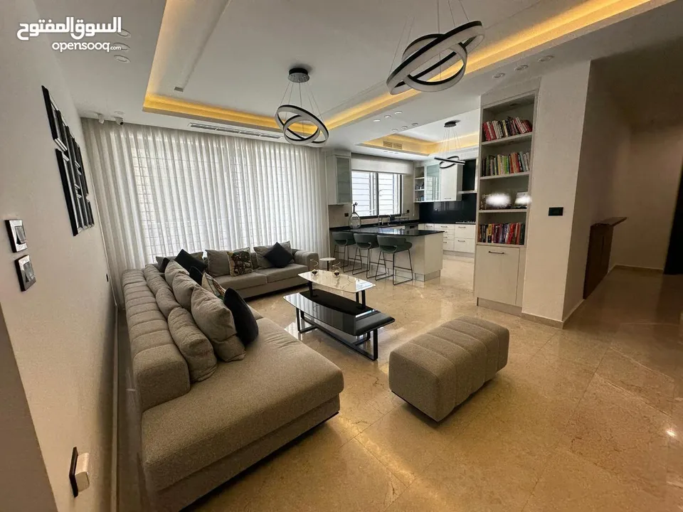 شقة مفروشة للبيع بين الدوار الرابع و الخامس - ref: 14600