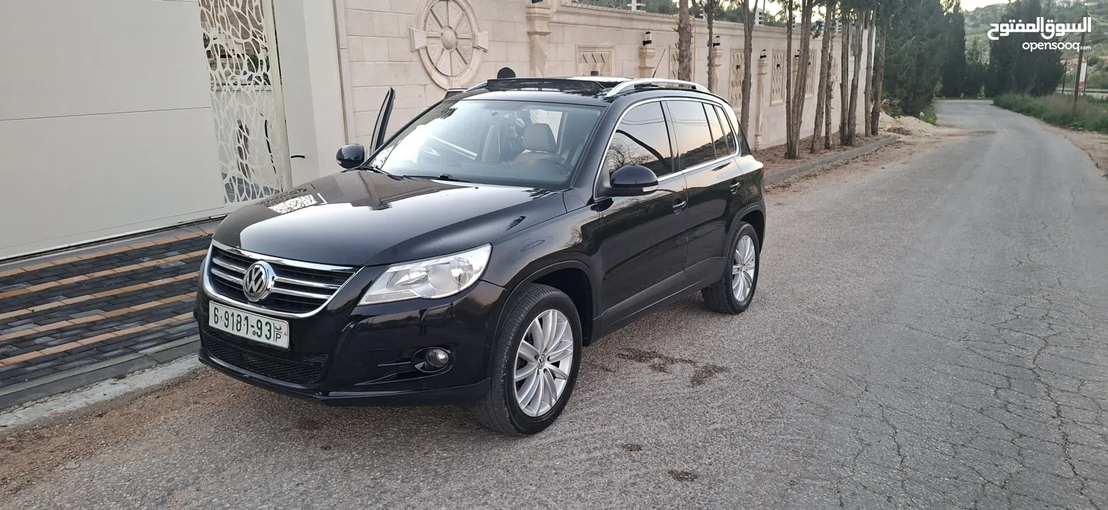 جيب تيجوان موديل 2010-اتومتيك-ماتور 2000تربوا -بنزين فل فل اضافات مع فتحة سقف بنوراما-فحص شركة ونخب