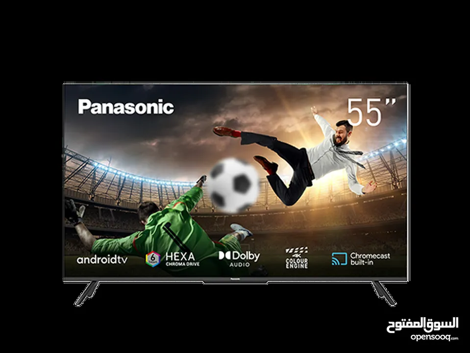 ‏PANASONIC TV 55 inch 4K HDR LED Smart Android TV ‏