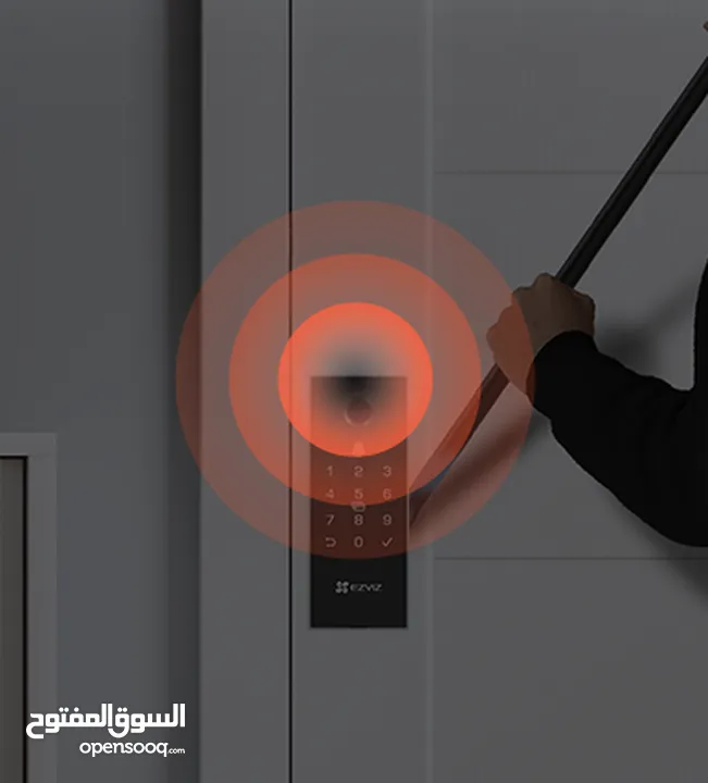 قفل الباب الذكي EZVIZ DL03 Pro – أمان ذكي بتحكم كامل من هاتفك