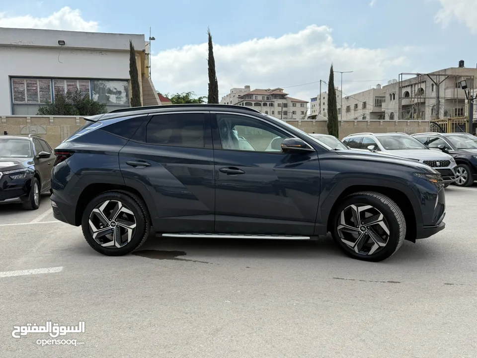 هونداي توسان ترخيص 2022 محرك 1600 هايبرد  جير أوتوماتيك 240 حصان