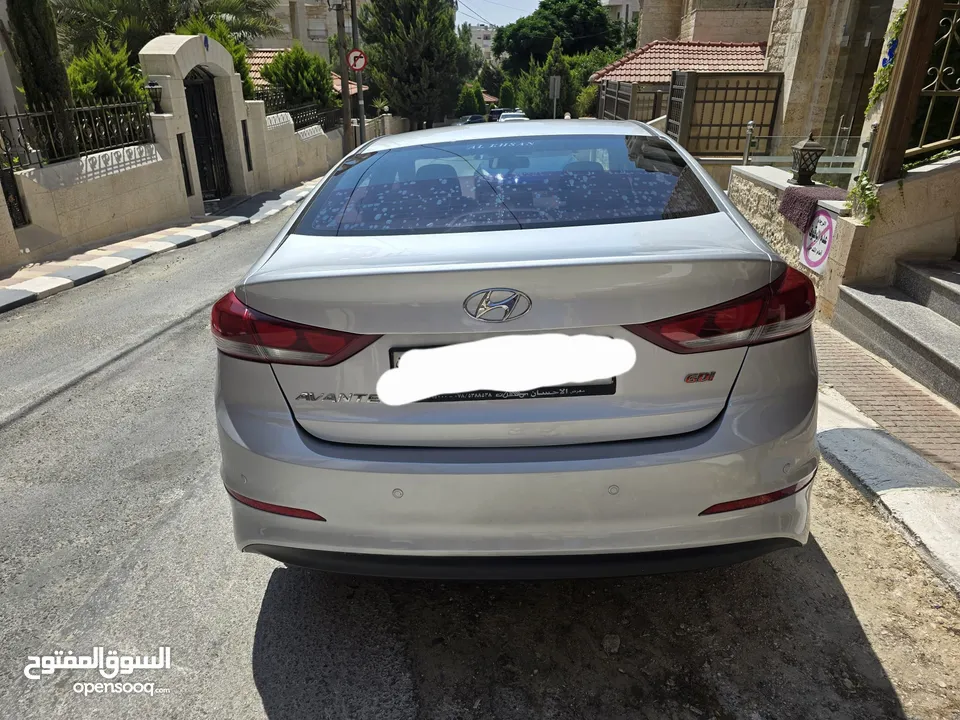 هونداي أفانتي Gdi 2017 فحص كامل بحالة ممتازة وارد كوريا استخدام شخصي لسيده