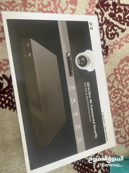 كامرات مراقبة عدد 5 مع الرسيفر الخاص فيهم من شركة زين ، اعلى دقة تصوير في الكويت كامرات داخلية وخارج