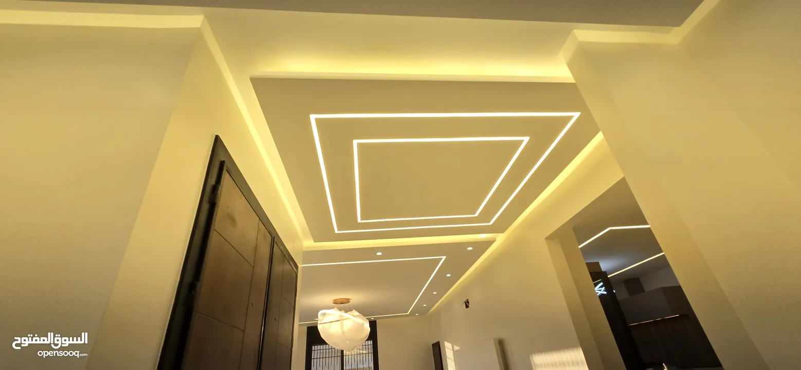 الهندسية للديكور جبسن بورد# معلم جبس بورد ذو خبرة 15سنه #جبسم بورد #بانوهات فوم #جبصن بورد #قاطع جبس