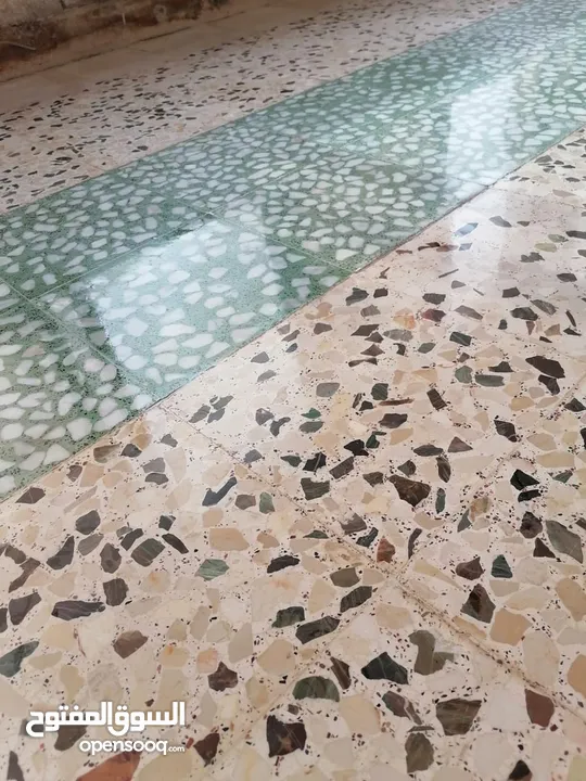 جلي بلاط ورخام وتنضيف سيراميك وجلي اسطح باطون