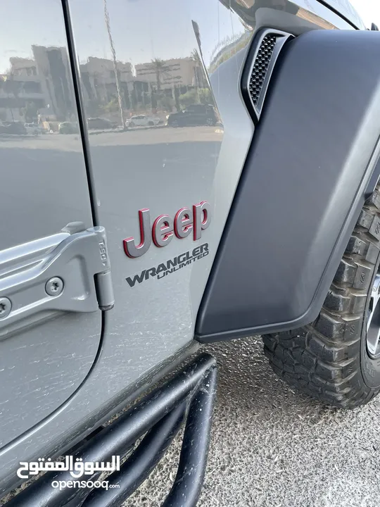 Jeep wrangler rubicon unlimited  الحبة الوحيدة والمميزة بالاضافات في البلاد