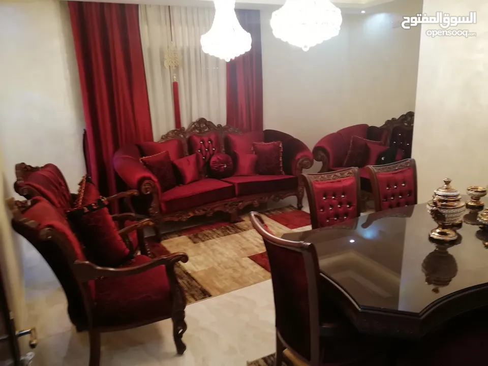 شقة جنوبية غربية للبيع شبه جديدة في شارع رطب قلبك