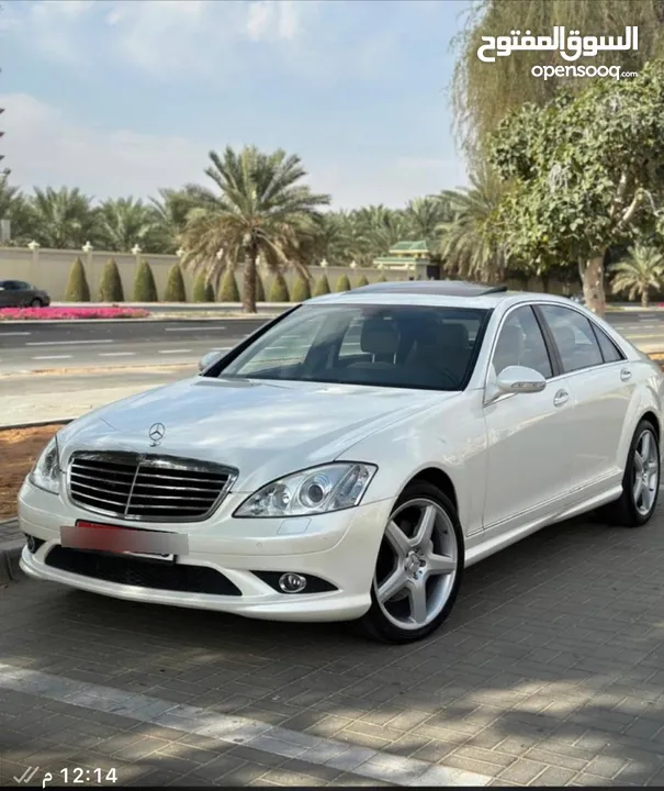 مرسيدس s500 موديل2009 4 matic مطلوب 14 قابل الف السيارة يبالها قير