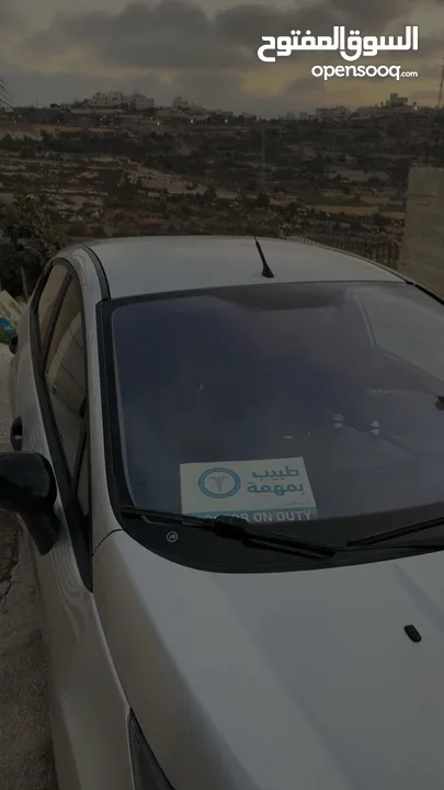 فورد فيستا 2014 اوتماتيك تسير 2016 عداد 80 الف فحص ألف