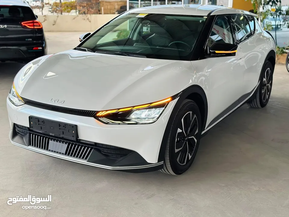 كيا EV6 وارد كوريا 2022 فحص كامل كرت ابيض ممشى 70 الف KM استخدام شخصي