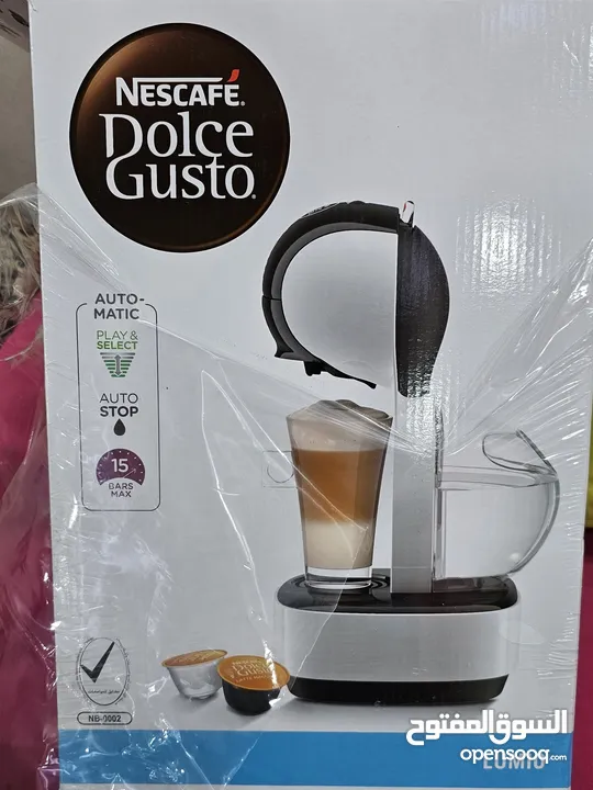 صانعة قهوه دولشي Coffee Maker Nescafe Dolce Gusto Lumio