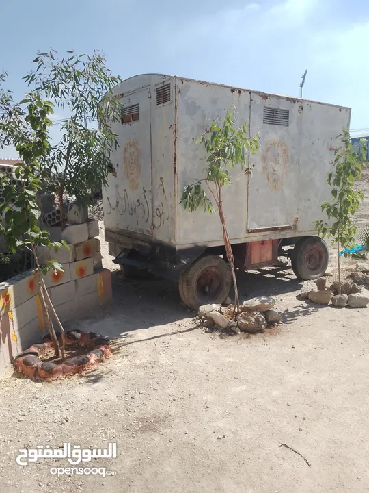 كرفان عربايه سحب يصلح قهوه أو أي مشروع