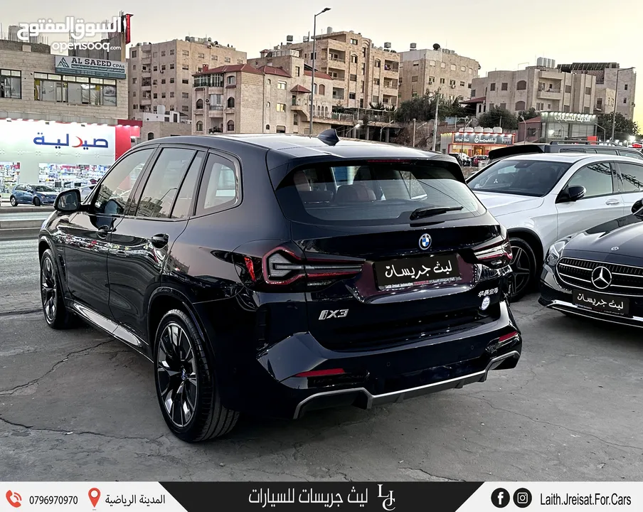 بي ام دبليو الفئة الثالثة iX3 كهربائية بالكامل 2024 BMW iX3 eDrive EV M Sport Night Package