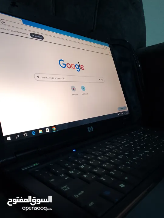 جهاز لابتوب hp بحاله ممتازه