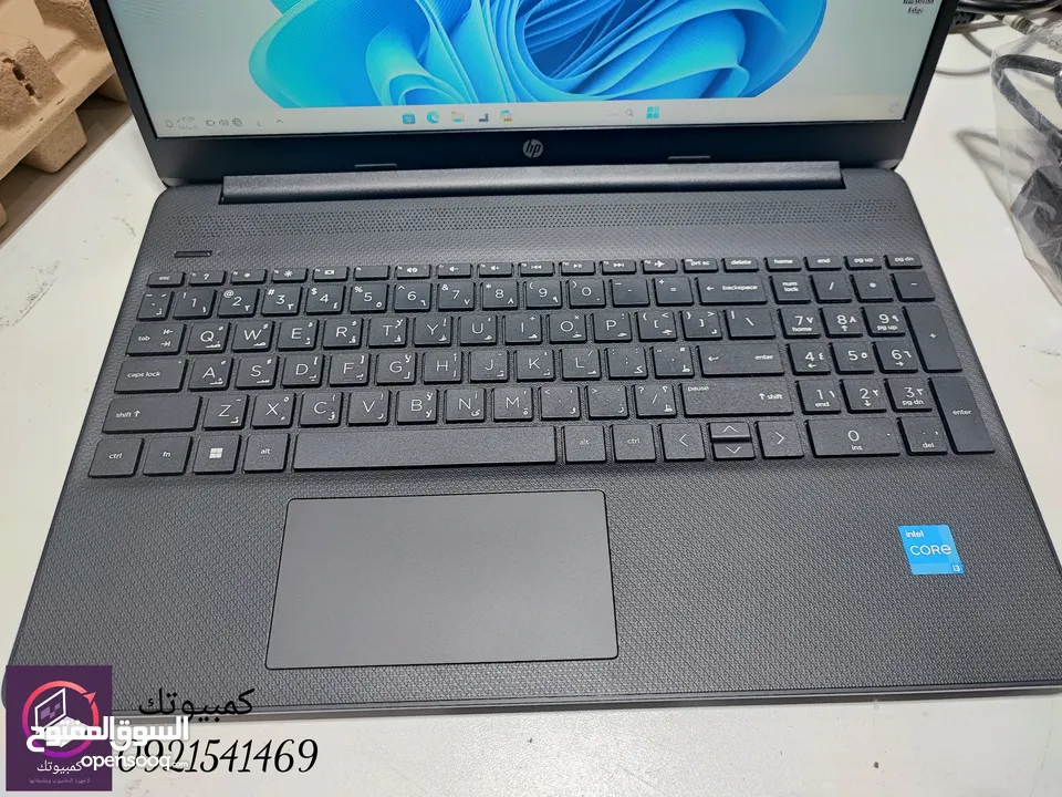 Hp 15s i3 12th gen شبه جديد