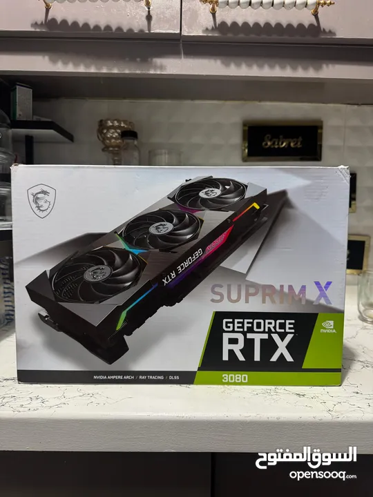 RTX 3080 / RTX3080 ROG STRIX / SUPRIM X /  Evga __ كرت شاشة بحال الجديد
