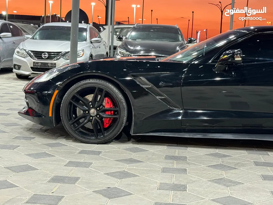 CHEVROLET CORVETTE C7 STINGRAY Z51 3LT BLACK EDITION 2015