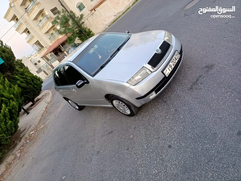 شكودا فابيا فحص كامل موديل2002 قير عادي قطارة بنزين