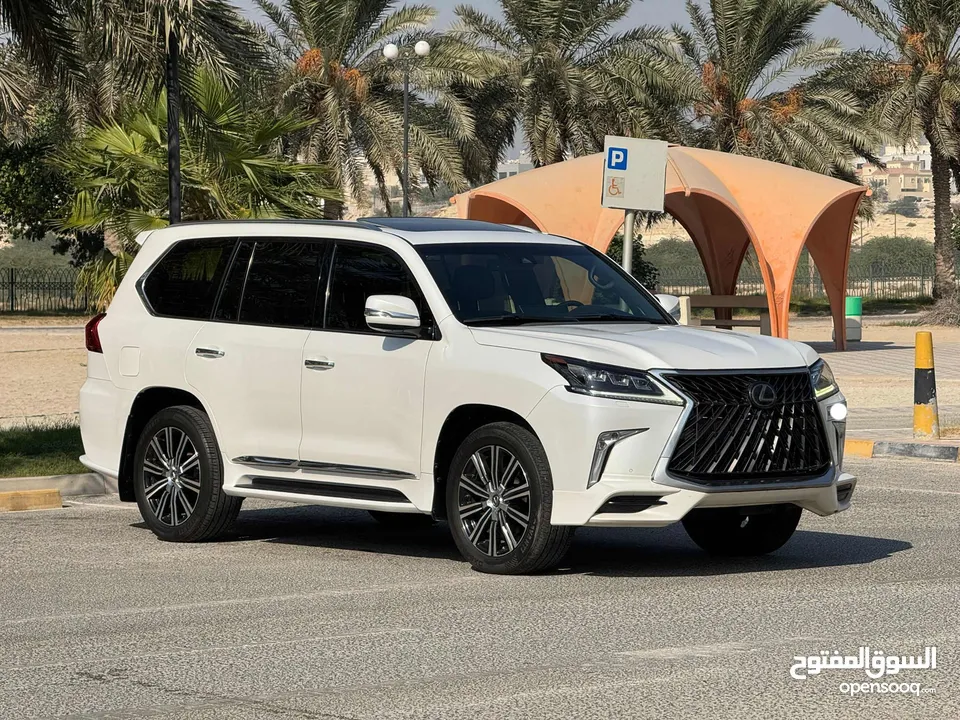 Lexus LX-570S 2019 (White)