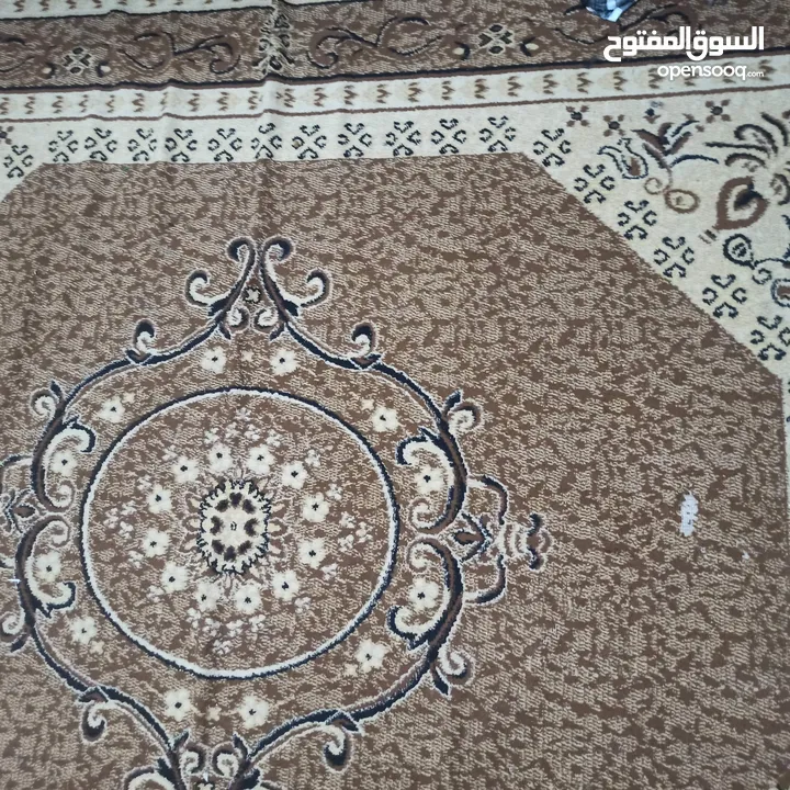 طقم كنب 10مقاعد  و سجادة مستعمل