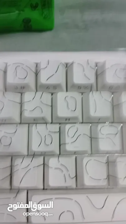 موجود كيبورد اتاك شارك مغناطيسي x68heمع ماوس ريزر جداد