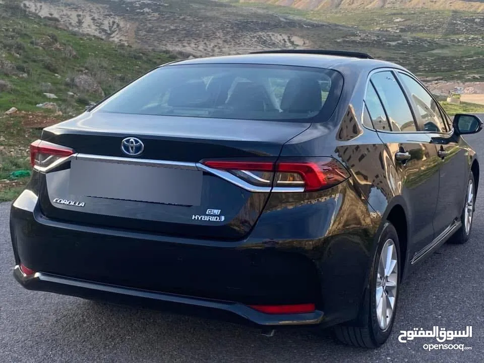 ‏ Corolla Hybrid 2019 ‏Toyota تويوتا كورولا هايبرد 2019  وارد المركزية  مالك شخص واحد فقط