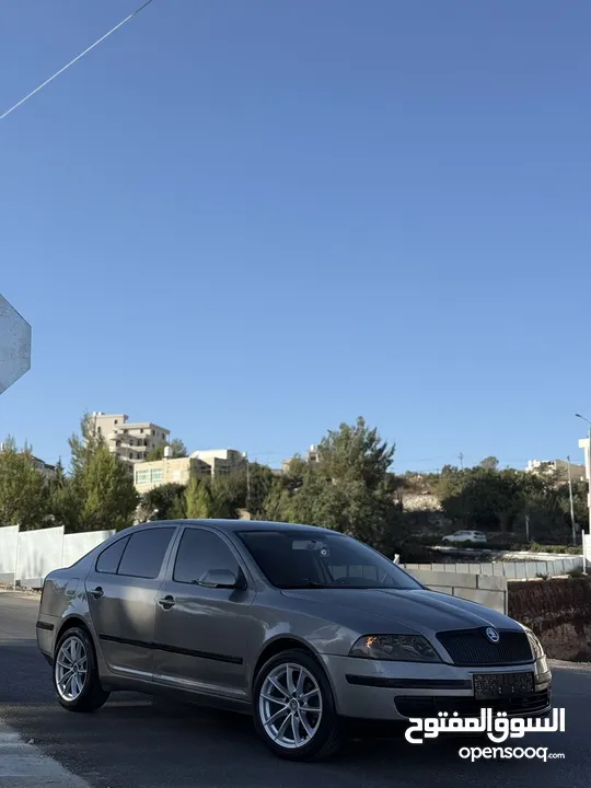 سكودا اوكتافيا اصل حكومي فحص نخب موديل 2007 مطور 1600بنزين نخب النخب النخب