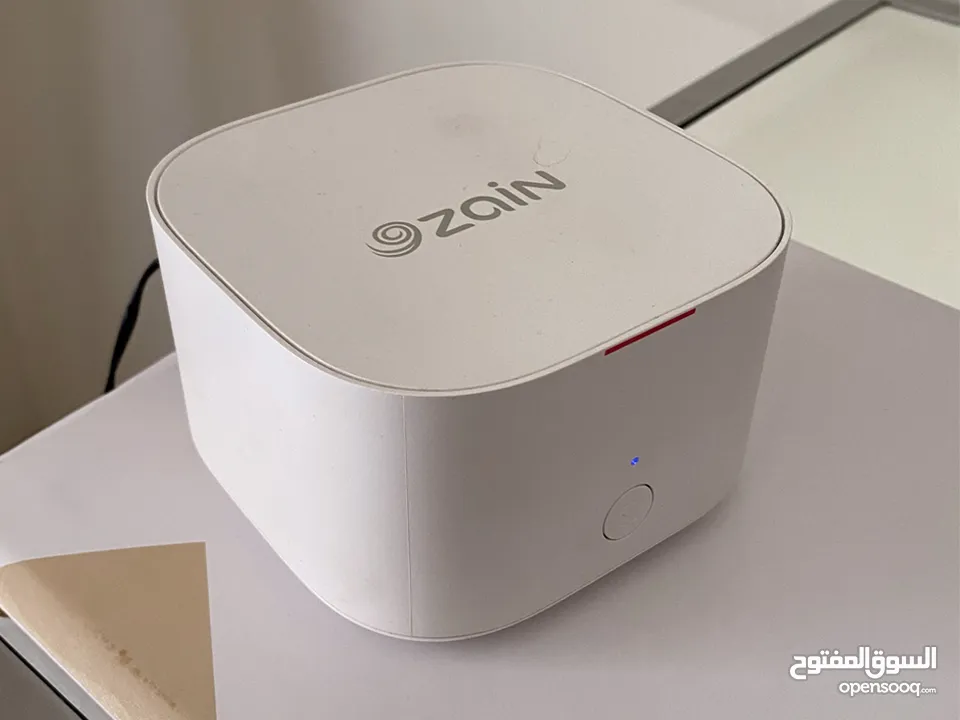 للتنازل اشتراك انترنت فايبر من زين 500 ميجا - راوتر زين 5G، راوتر مقوي الشبكة - Zain Fiber Internet