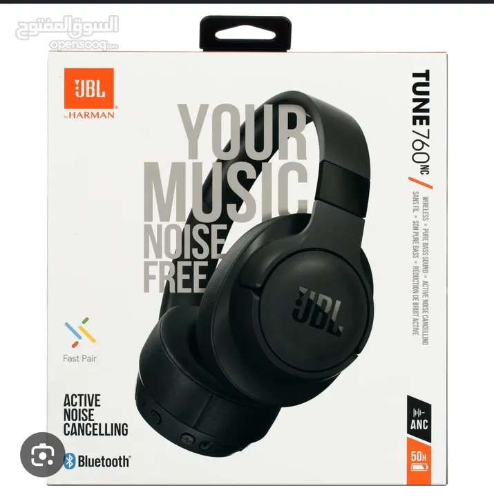 JBL TUNE 760 NC  جديد مسكر / NEW