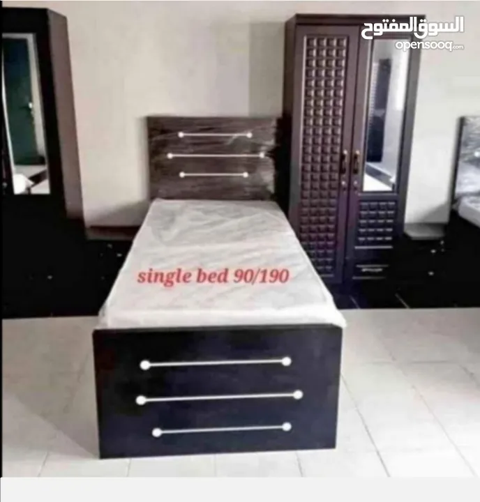 Brand New single Bed 90cm 190cm with medical mattress all color available