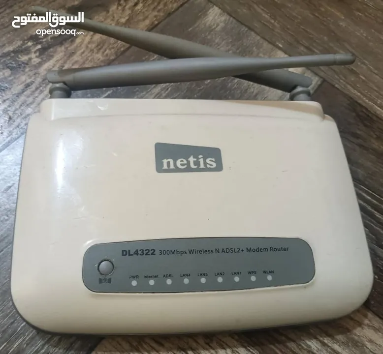 مودم netis للإنترنت عبر خط الهاتف الثابت