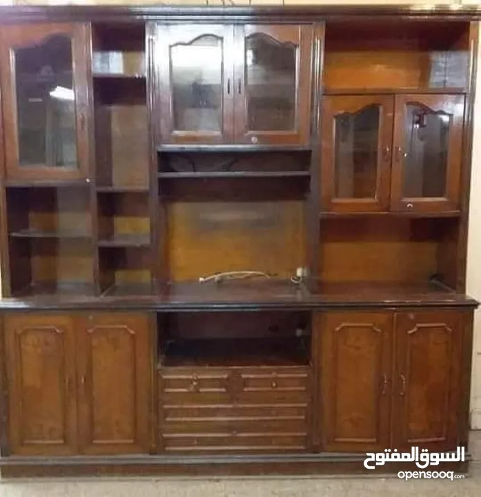 مكتبة خشب زان عمولة من مفكو حلوان