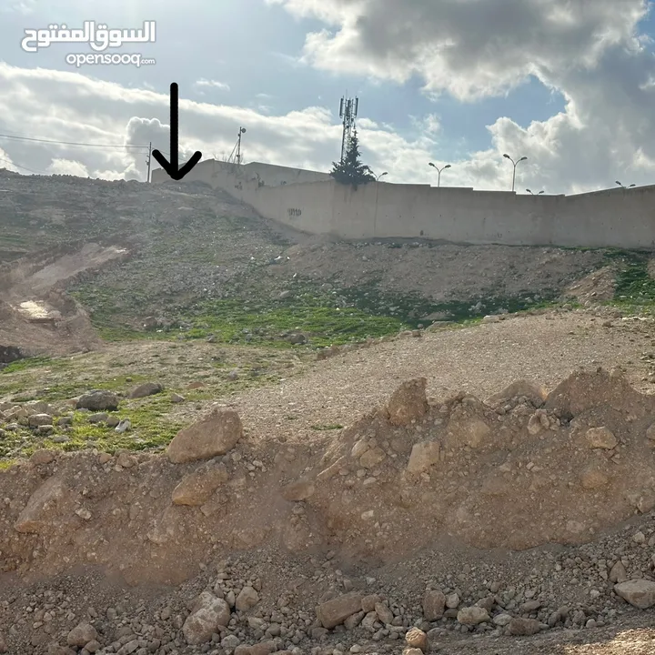 ارض شفا بدران بجانب ترخيص شمال عمان 500 متر مرج الفرس