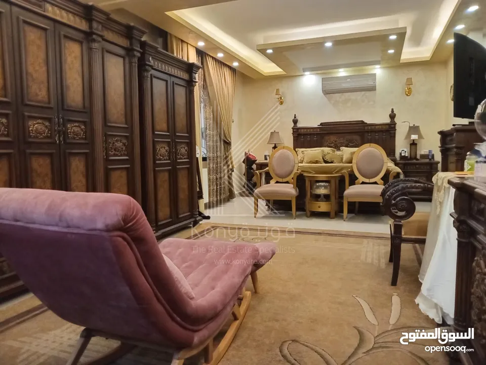 شقة مميزة للبيع في عمان - خلدا - طابق شبه أرضي